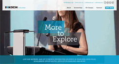 Desktop Screenshot of kochcollegerecruiting.com